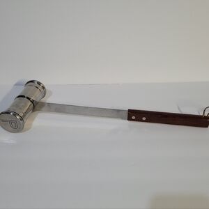 Stainless Steel and Wood Handle Salt And Pepper Shaker